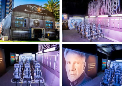 Ender’s Game Movie Interactive at Comic-Con in San Diego, CA